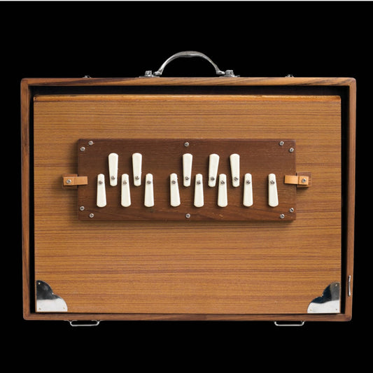 Shruti Box Ligner 432/440 Hz – 1 octave Do3-Do4, tonalité pure, 41×32×8,5 cm - 4,5 kg, housse incluse !