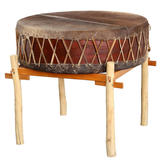 Tambour 'Mère'/ Mother drum, au choix de Ø 100, 120, 140 cm. Vendu avec 2 maillets adaptés, housse + table en option !