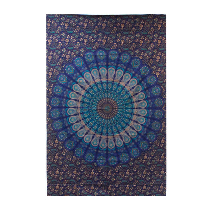Tenture avec motif d'un Mandala - 235 x 210 cm - 680 gr.