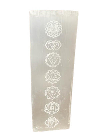 Lampe en Sélénite – Forme Carrée – Pierre de Lumière Purifiante – 25 cm – 3,1 kg