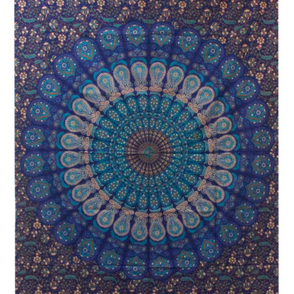 Tenture avec motif d'un Mandala - 235 x 210 cm - 680 gr.